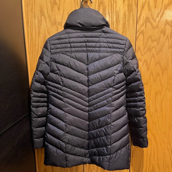 Navy AM Studio By Andrew Marc Puffer Jacket - Picture 5 of 5